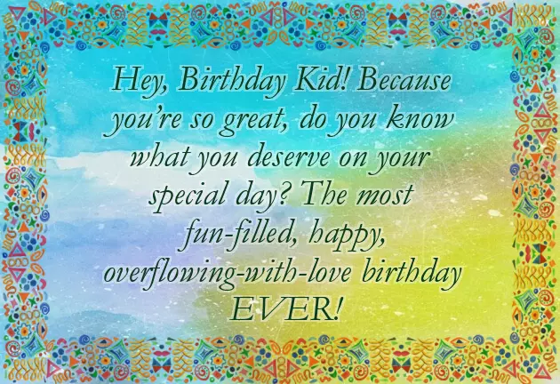 Wishes For Birthday Child Wishes For Birthday Child