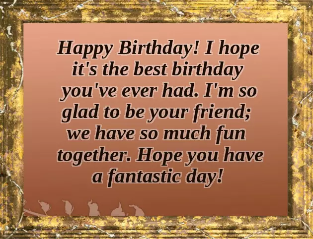 Birthday Wish Letter For Friend Birthday Wish Letter For Friend