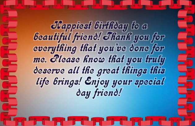 Happy Birthday To Most Beautiful Girl