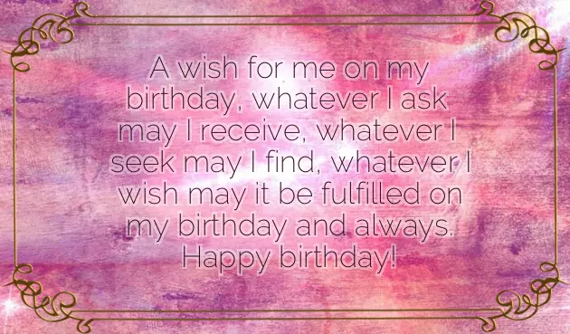 Happy Birthday My Self Happy Birthday My Self