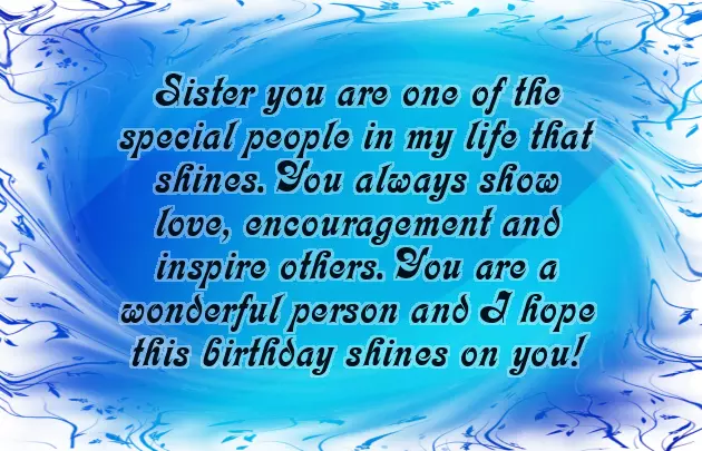 Happy Birthday Quotes For Younger Sister