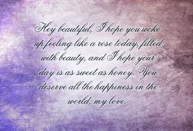 The Perfect Good Morning Message For Her The Perfect Good Morning Message For Her