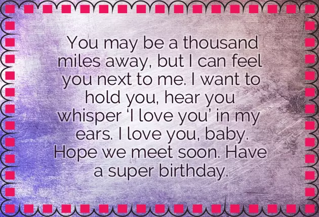 Birthday Long Text
