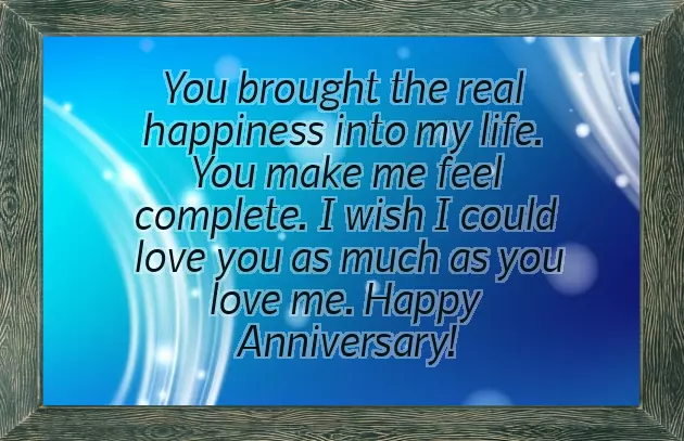 1St Wedding Anniversary Message For Wife