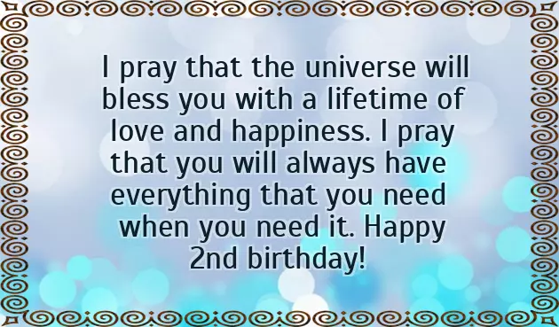 Happy 2Nd Birthday Daughter