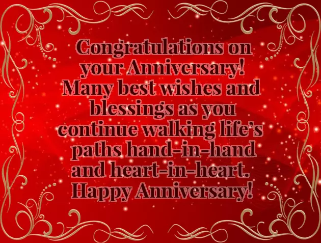 Anniversary Wishes For Relatives