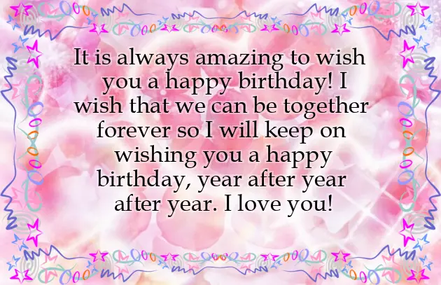 Happy Birthday My Sweetheart Quotes