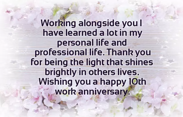 Congratulations Message On Work Anniversary Congratulations Message On Work Anniversary