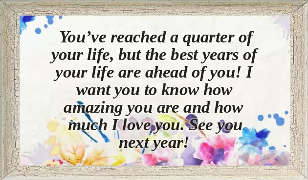 Happy 25Th Birthday To Me