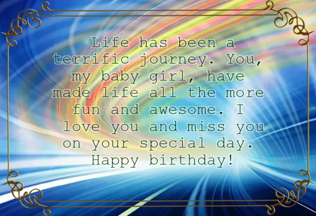 Nice Birthday Wishes For My Girlfriend