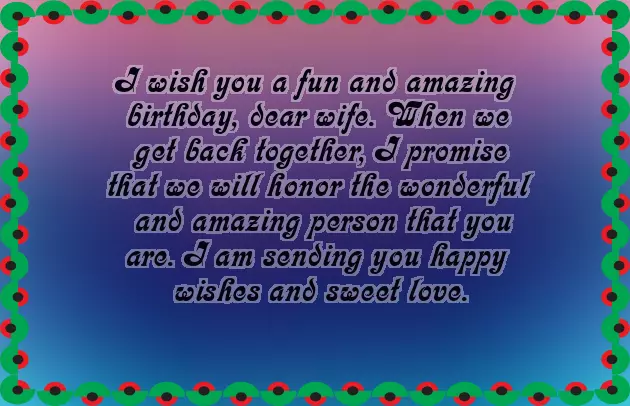 Happy Bday Wife Happy Bday Wife