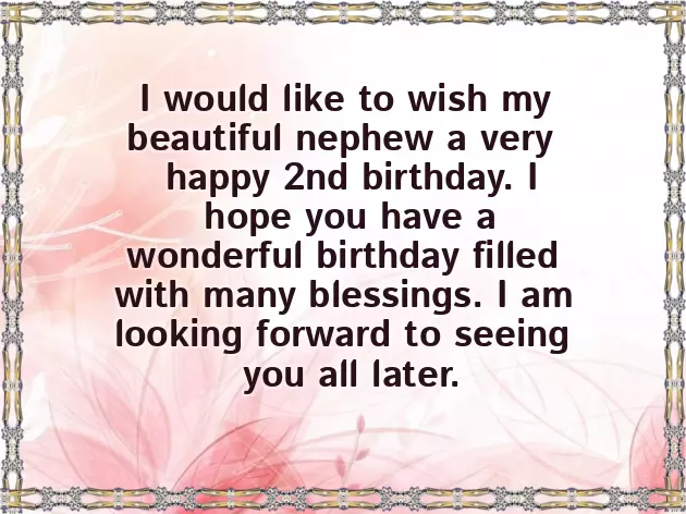 Happy Birthday Wishes For Nephew Kid