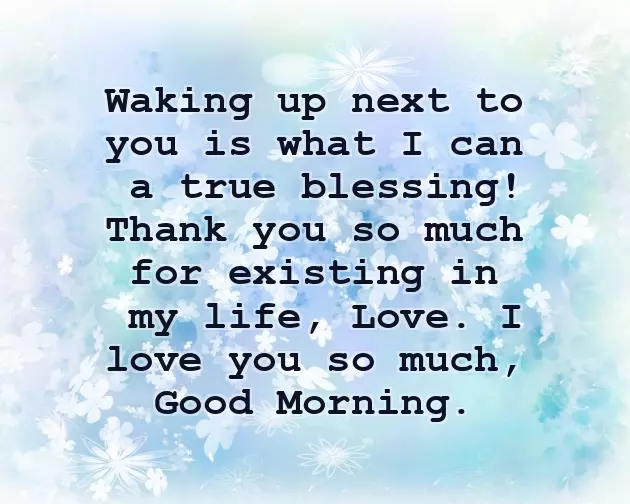 Romantic Early Morning Message For Her