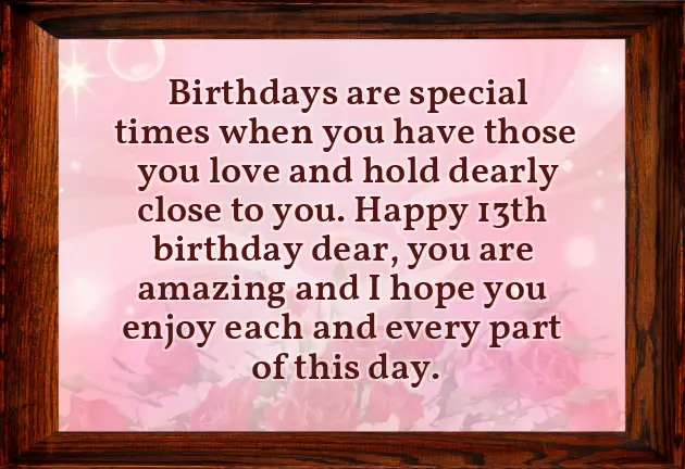 13Th Birthday Quotes For Girl