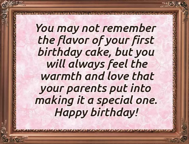 Happy Birthday To Baby Niece