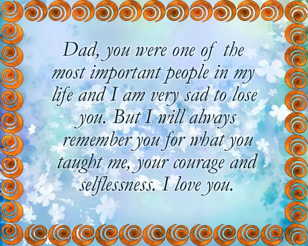 Death Anniversary Message For Father