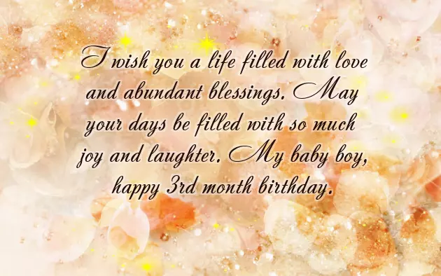 One Month Birthday Quotes