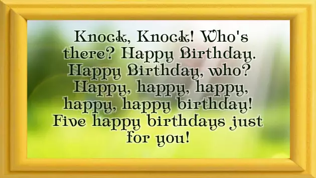 Birthday Wishes For 5 Year Child