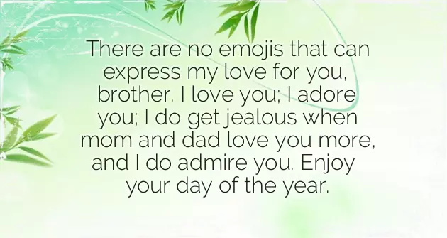 Happy Birthday My Dear Little Brother