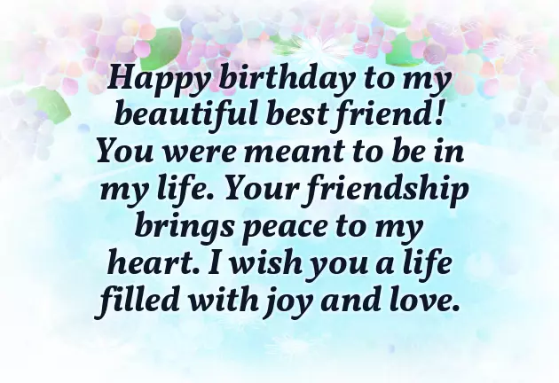 Birthday Wish To Friend Girl