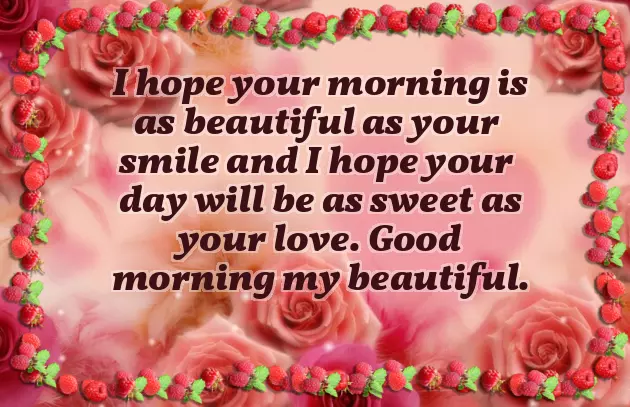 Good Morning Message To My Love Good Morning Message To My Love