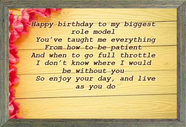 Funny Birthday Poems For Dad