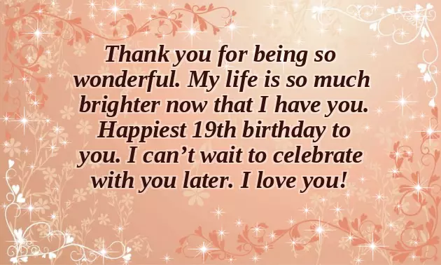 19Th Birthday Quotes 19Th Birthday Quotes