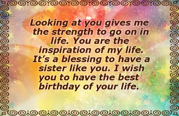 Touching Birthday Wishes For Sister Touching Birthday Wishes For Sister