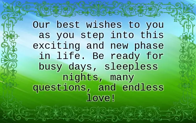 Congratulations On Upcoming Baby