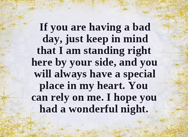 Sweet Morning Message For Your Crush