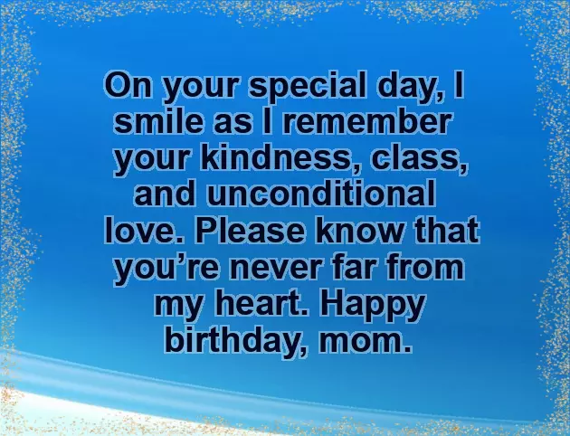 Birthday Wishes To Heaven For Mom