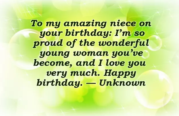 Birthday Blessing To Niece Birthday Blessing To Niece