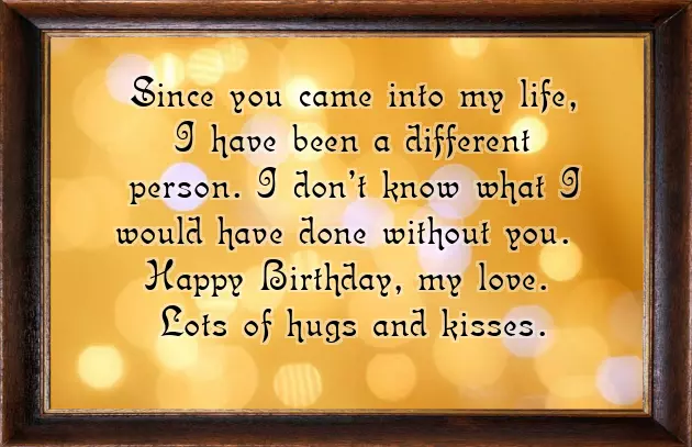 Birthday Wishes For Boyfriend Short And Sweet