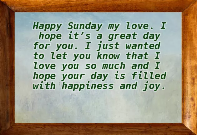 Happy Sunday Wishes Message Happy Sunday Wishes Message