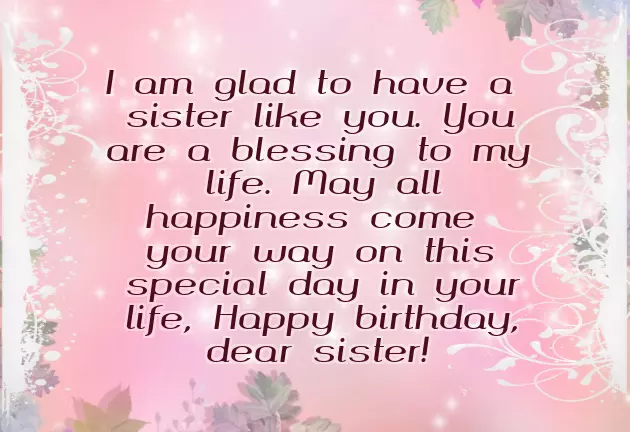Simple Birthday Quotes For Sister Simple Birthday Quotes For Sister