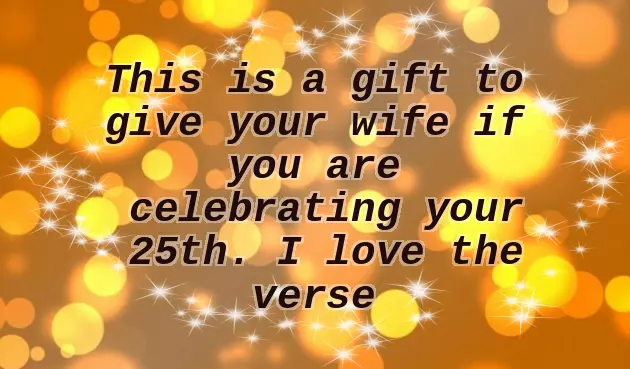 25Th Anniversary Gifts