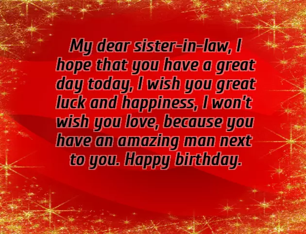 Wish You Happy Birthday Sister In Law Wish You Happy Birthday Sister In Law