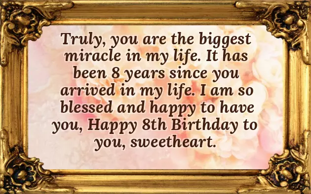 Happy Birthday To My Son 8 Years Old