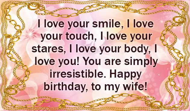 Happy Birthday Wishes Dear Wife