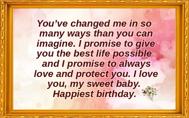 Wish For Birthday Baby Boy