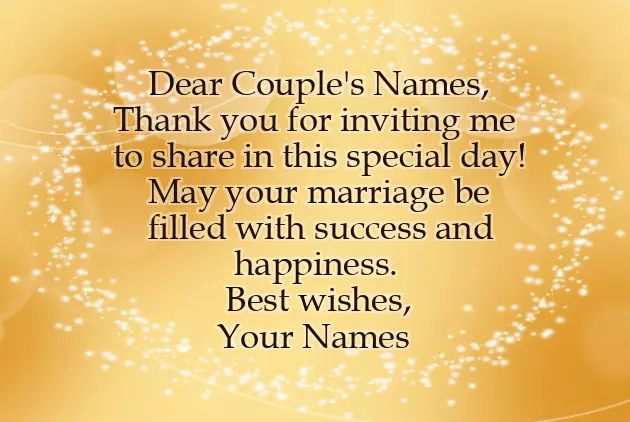 Sample Wedding Congratulations Sample Wedding Congratulations