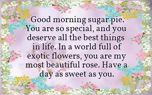 Girlfriend Good Morning Wish