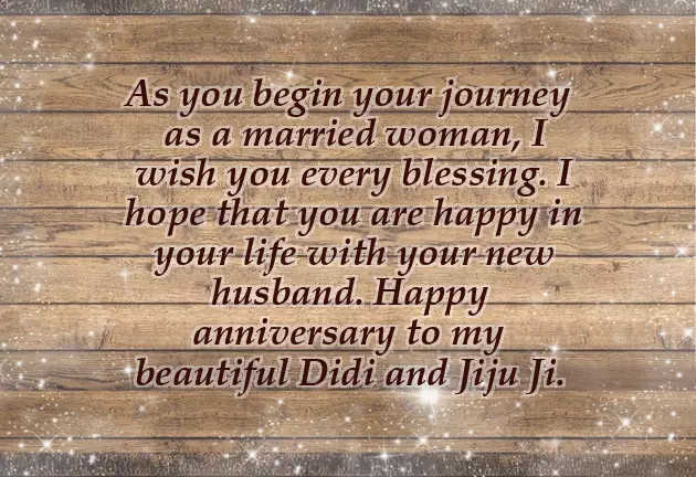 Jiju Anniversary Wishes Jiju Anniversary Wishes