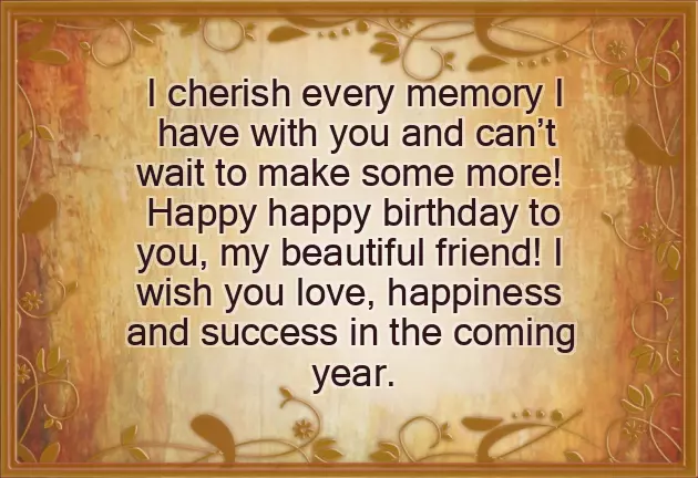 Romantic Birthday Wishes For Her