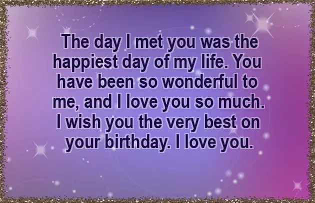 Birthday Love For Him