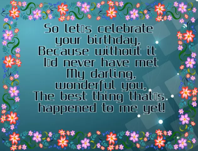 Birthday Poem For Husband