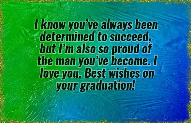 College Graduation Wishes For Nephew