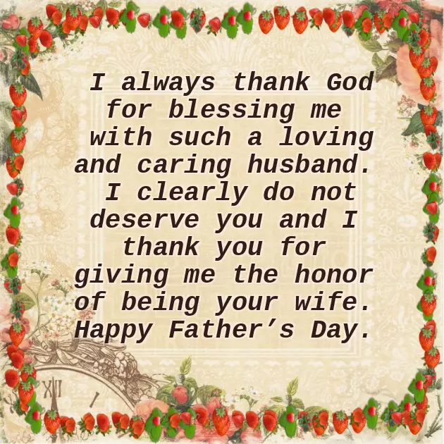 Happy Fathers Day Message For Husband Happy Fathers Day Message For Husband