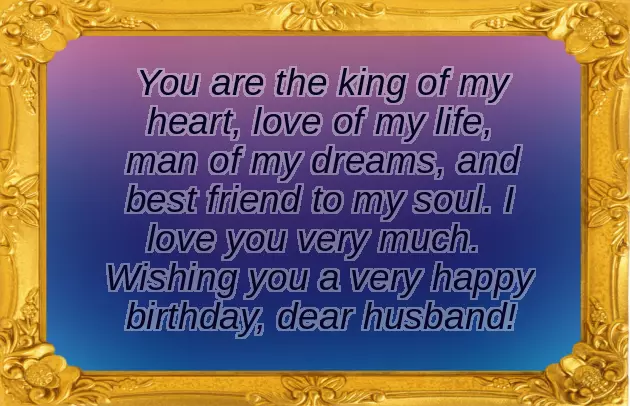 My Husband Happy Birthday