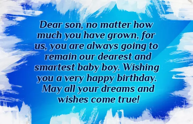 Son Birthday Wishes For Mother
